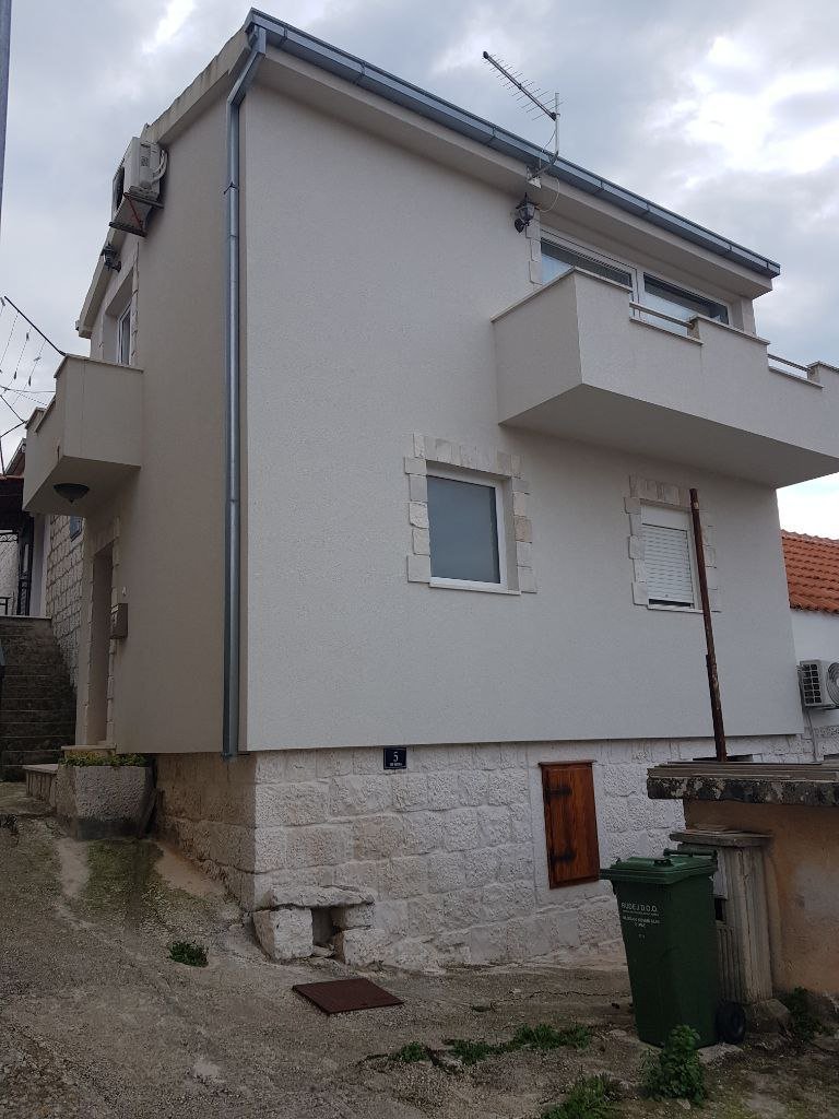 Buitenkant van het vakantiehuis House Seaview